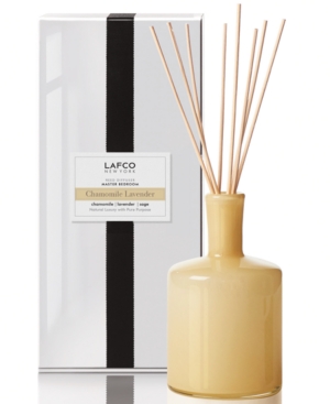 Lafco New York Chamomile Lavender Master Bedroom Classic Reed Diffuser, 6-oz. In Beige