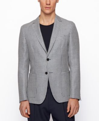 hugo boss houndstooth jacket