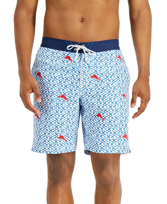 Tommy Bahama Men's Baja Marlin Modena Swim Trunks - Macy's