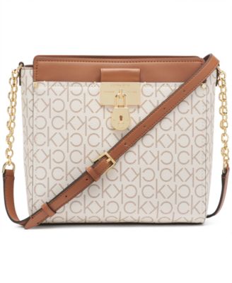 macy's calvin klein crossbody bags