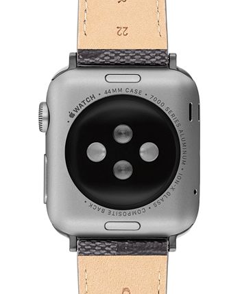 COACH Black Canvas 42/44/45mm Apple Watch® Band & Reviews - All 