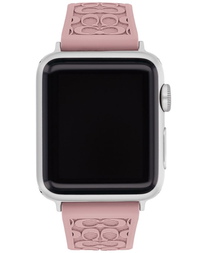 COACH Pink Rubber 38/40/41mm Apple Watch® Band & Reviews - All Fashion  Jewelry - Jewelry & Watches - Macy's