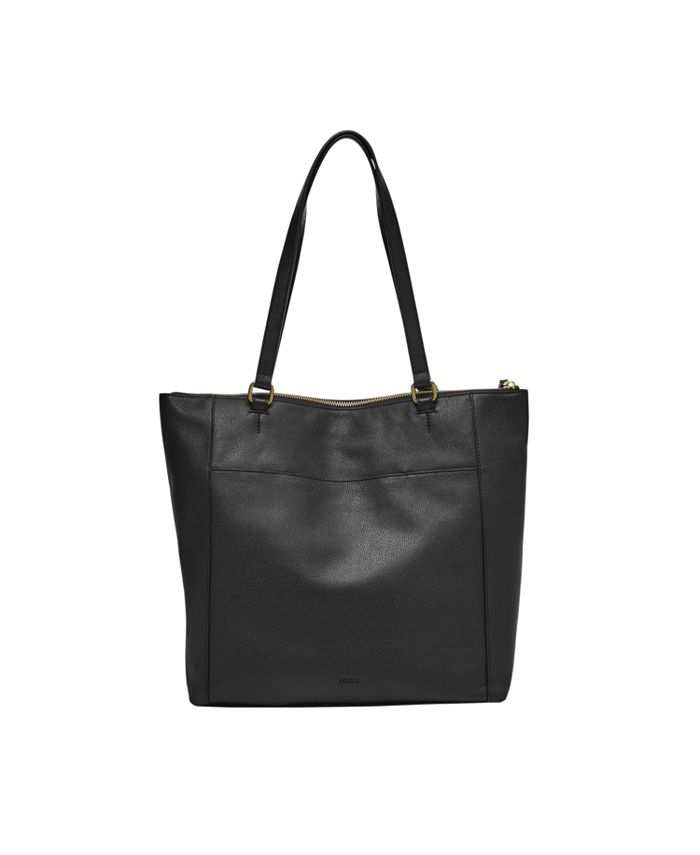 fossil women's tara leather shopper