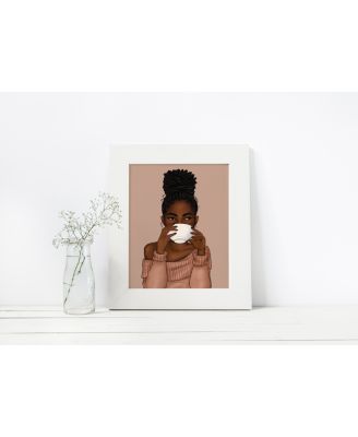 Coco Michele - Locs and Lattes Art Print