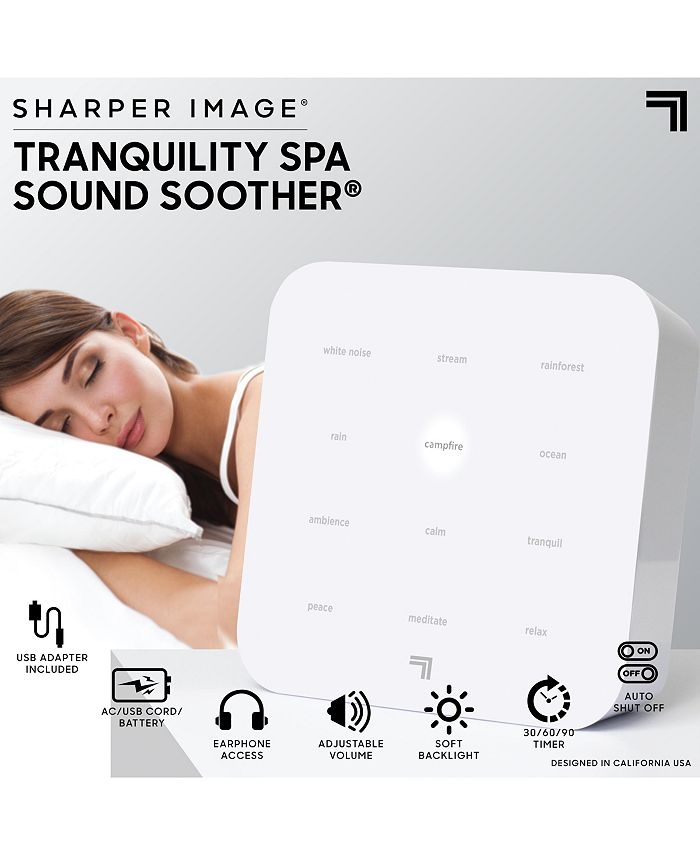 Sharper Image Sleep Therapy Sound Soother USB Macy's