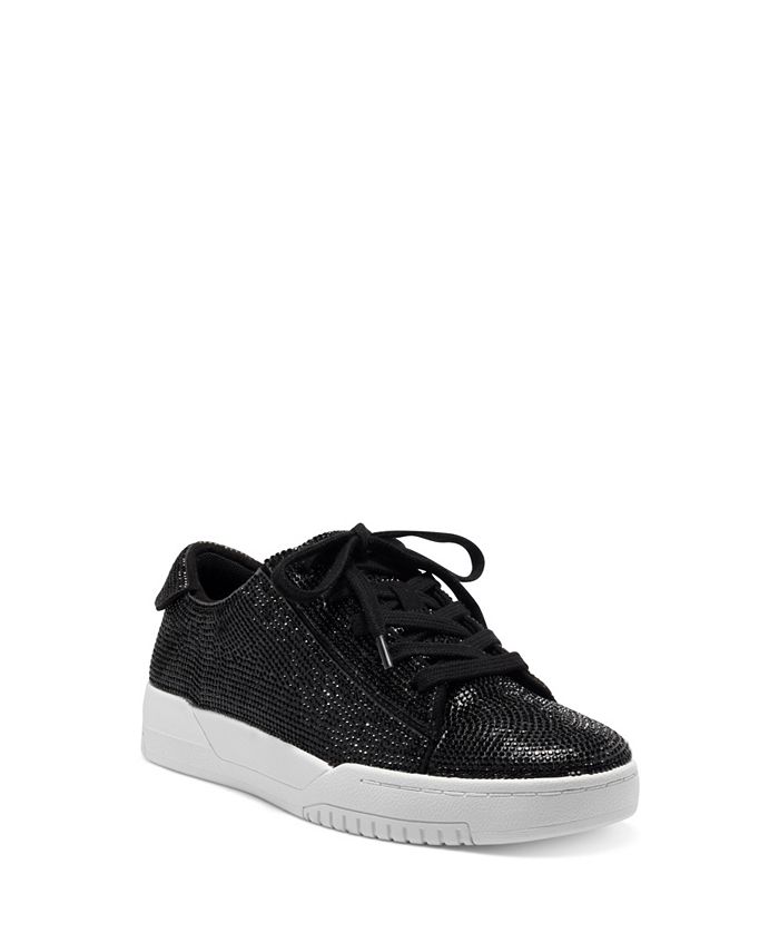 Jessica Simpson Women's Silesta Embellished Lace-Up Sneakers & Reviews ...