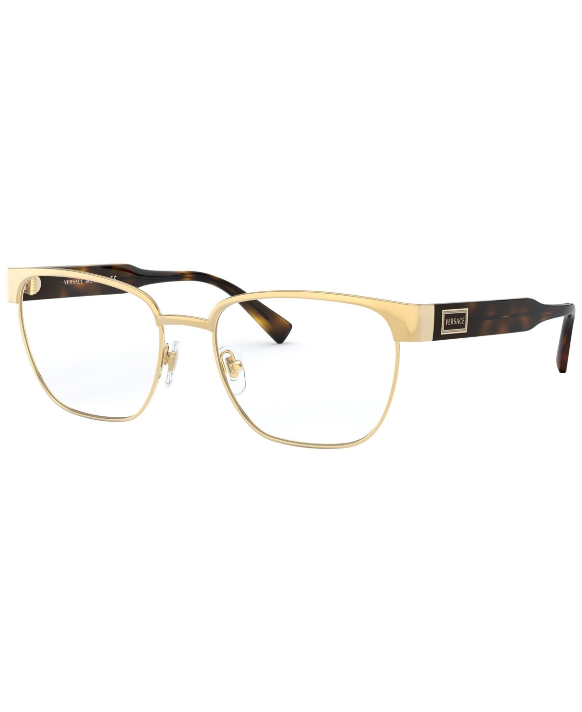 VE1264 Men's Pillow Eyeglasses - Gold