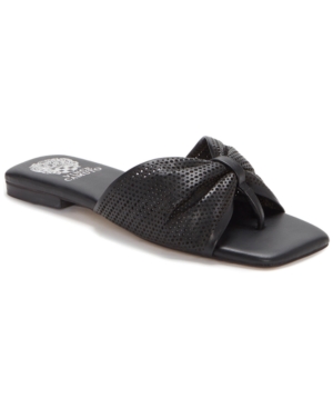 Vince Camuto Women's Amahlee Square-Toe Slide Sandals Women's Shoes