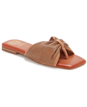 Vince Camuto Women's Amahlee Square-Toe Slide Sandals Women's Shoes