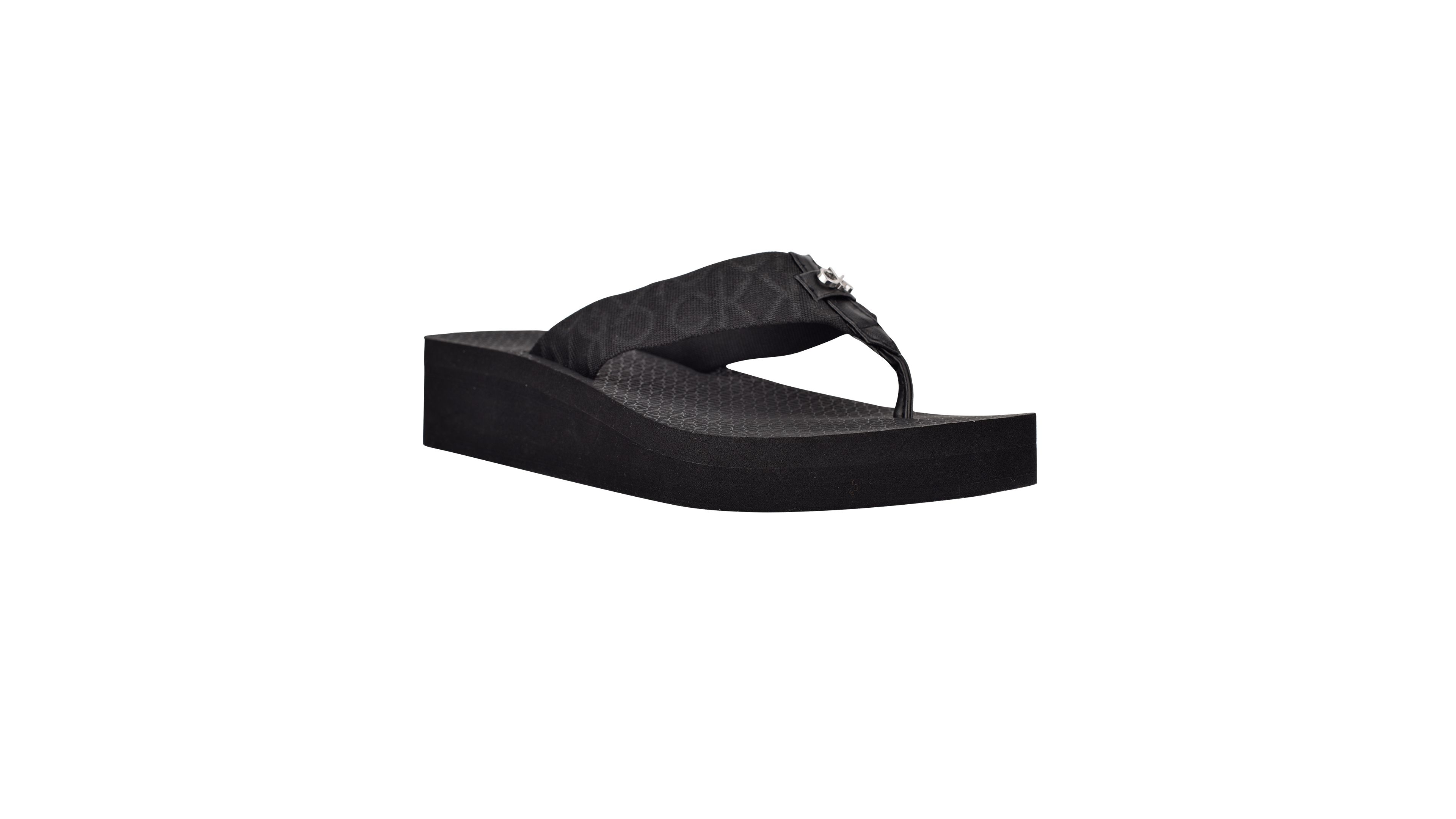 Calvin Klein Women's Meena Logo Platform Flip-Flop Sandals