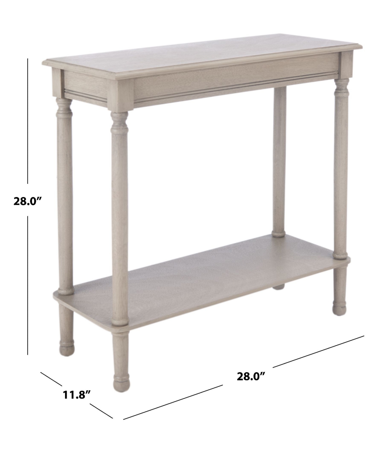 Safavieh Tinsley Rectangle Console Tabl In Beige