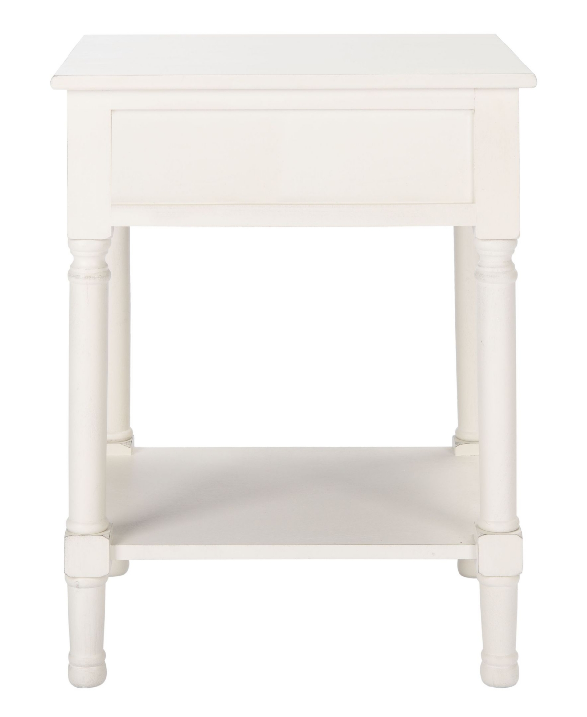 Safavieh Tate 1 Drawer Accent Table In White