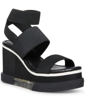 Cool Planet By Steve Madden Wedges COOL PLANET BY STEVE MADDEN WOMEN'S MIRAN PLATFORM WEDGE SANDALS