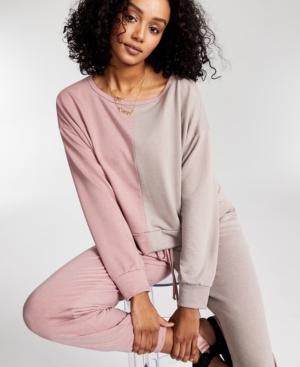 Jenni Colorblocked Loungewear Set Created for Macy's