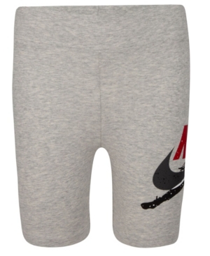Jordan Big Girls Jumpman Classics High-Waisted Biker Shorts