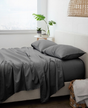 Ienjoy Home Ultra Soft Flannel 3-pc. Sheet Set, Twin In Gray