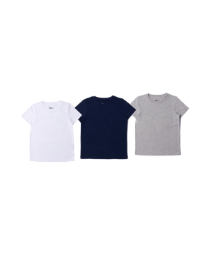 Little Boys Short Sleeve Basic Tee Bundle Set of 3