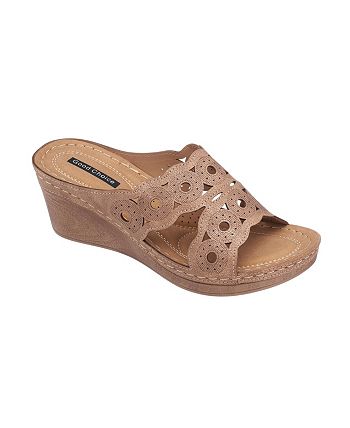 GC Shoes April Wedge Sandal - Macy's