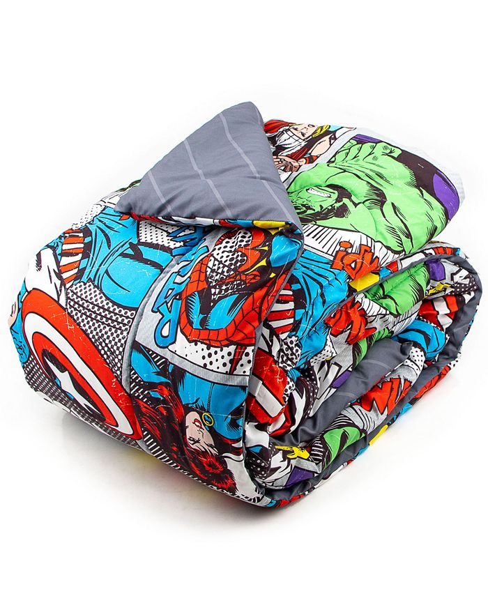 Disney CLOSEOUT! Avengers 6Pc. Reversible Twin Comforter Set Macy's