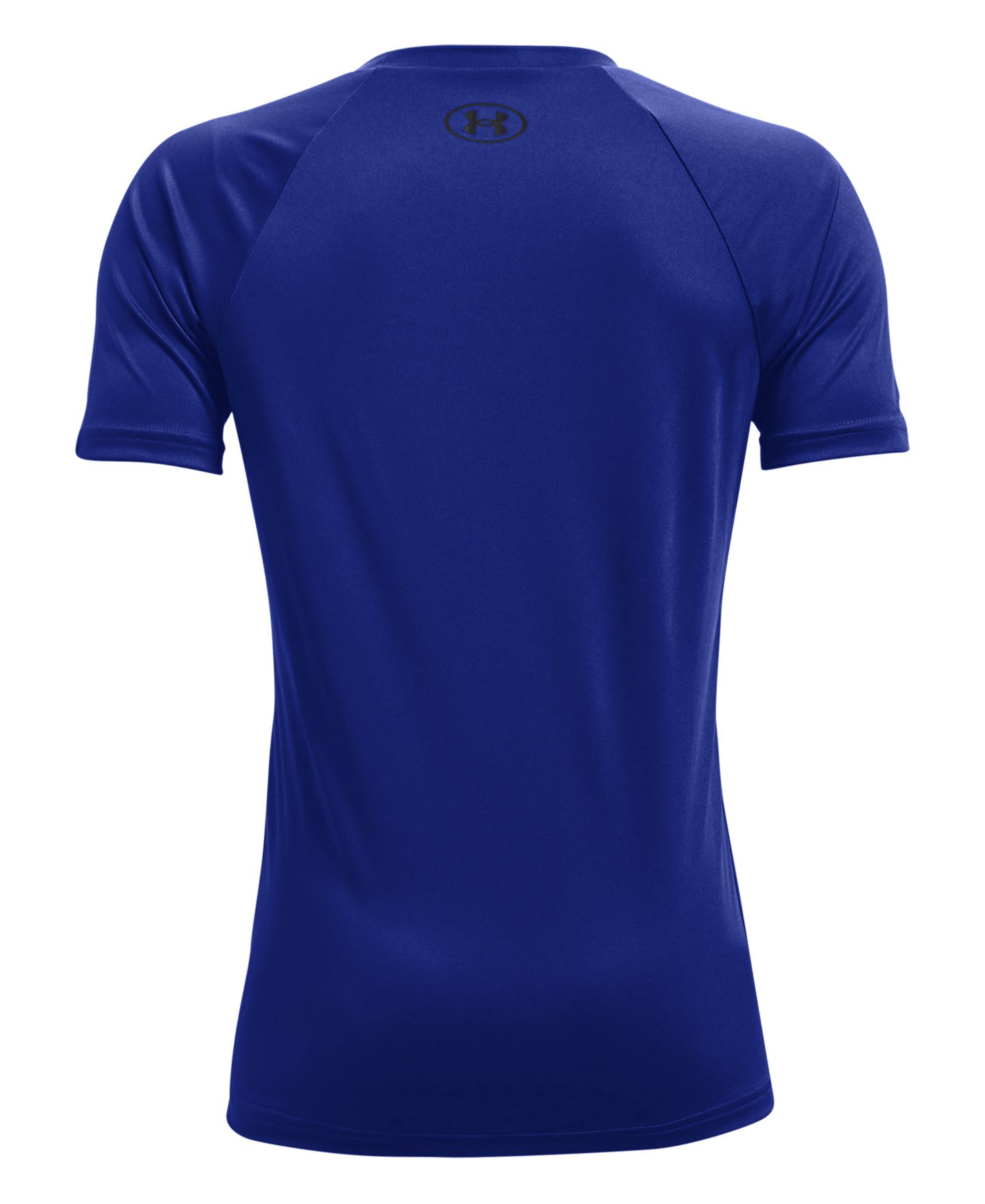 Детская футболка Under Armour Tech с большим логотипом и коротким рукавом, для мальчика, цвет: Королевский синий — фото 2