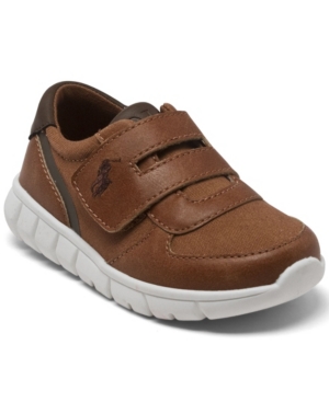 Polo Ralph Lauren Toddler Boys Barnes Ez Stay-Put Closure Casual Sneakers from Finish Line