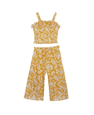 Rare Editions Big Girls Crepe Tulip Pant Set 2 Piece
