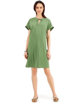 Style & Co Woven Dress, Created for Macy's - Macy's