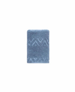 Ozan Premium Home Turkish Cotton Sovrano Collection Luxury Hand Towel Bedding In Blue