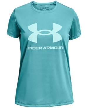 Big Girls Tech Sportstyle Big Logo Short Sleeve Tee