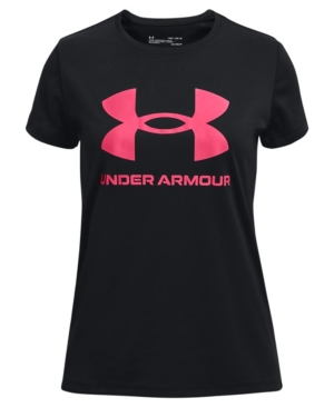 Big Girls Tech Sportstyle Big Logo Short Sleeve Tee