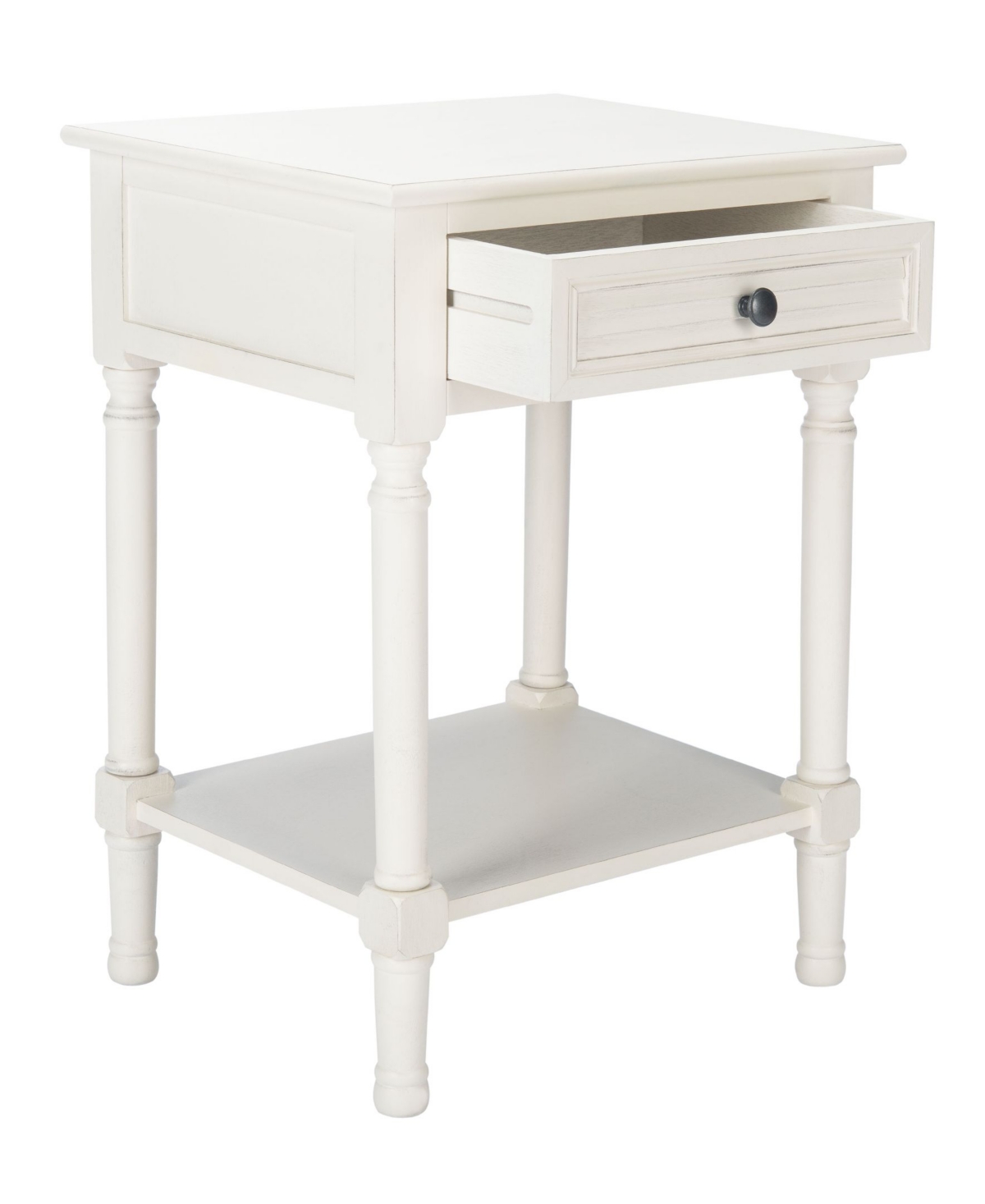Safavieh Tate 1 Drawer Accent Table In White