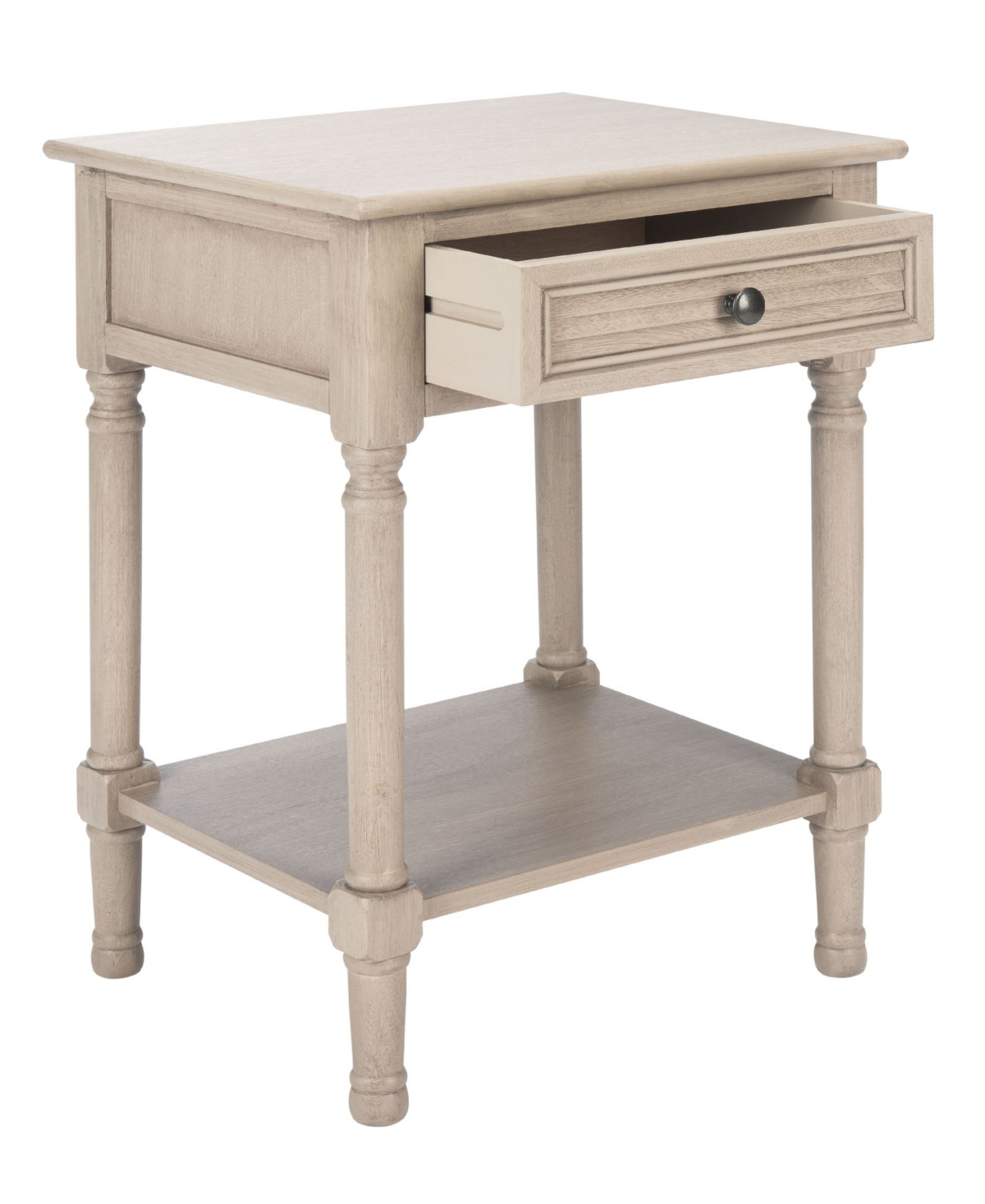 Safavieh Tate 1 Drawer Accent Table In Beige