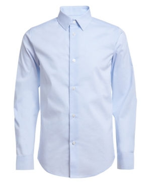 Big Boys Stretch Stairway Print Shirt