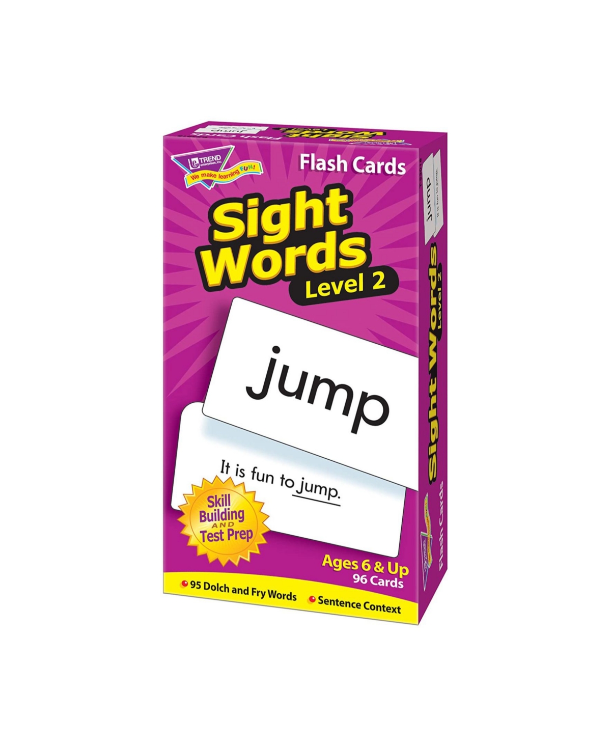 Shop Trend Enterprises Sight Words Level 2 Skill Drill Flash Cards In Open Misce