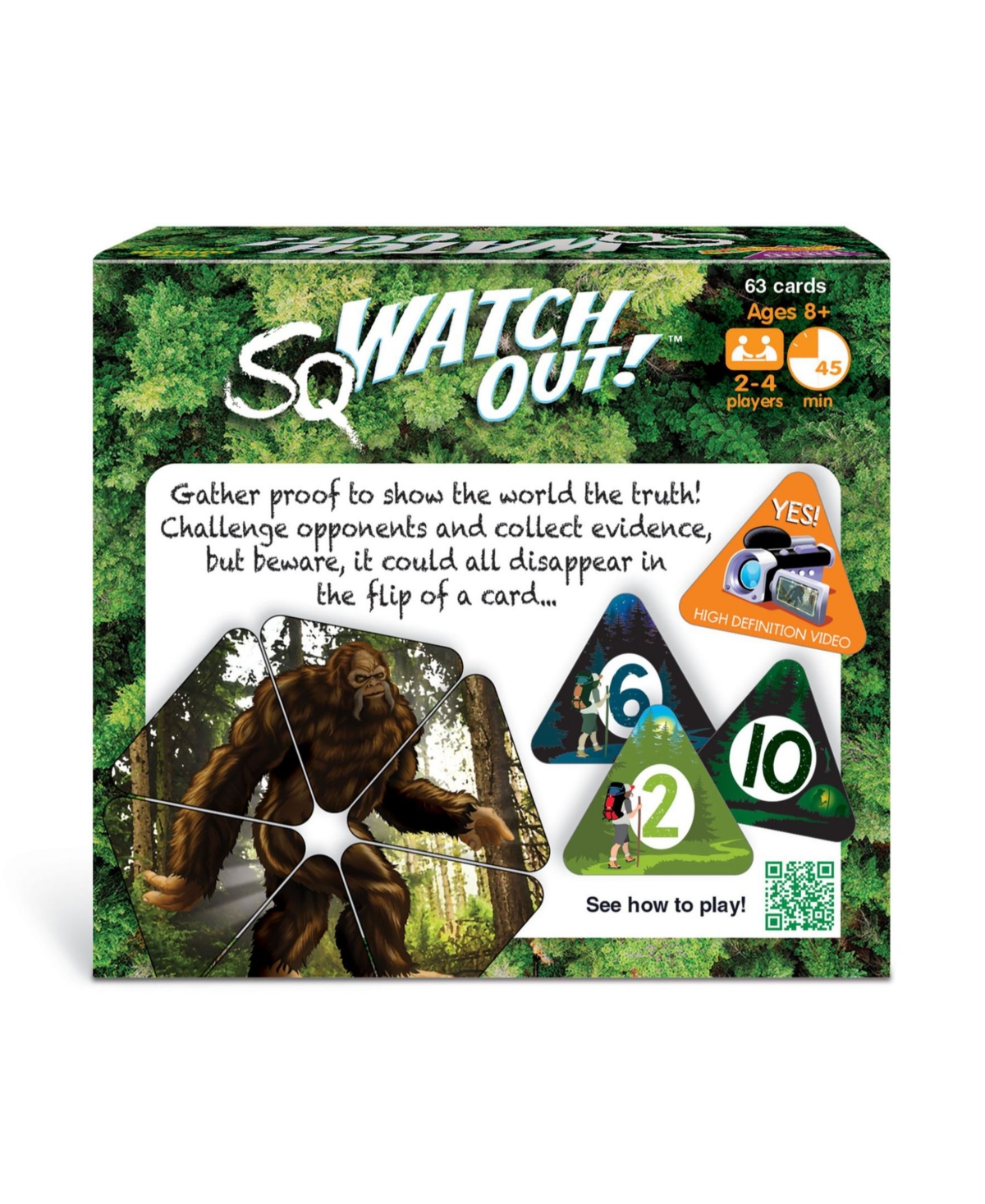 Shop Trend Enterprises Sqwatch Out Three Corner Card Game In Open Misce