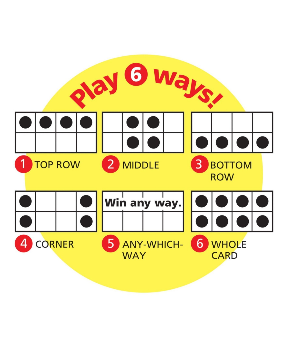 TREND ENTERPRISES PICTURE WORDS BINGO GAME 