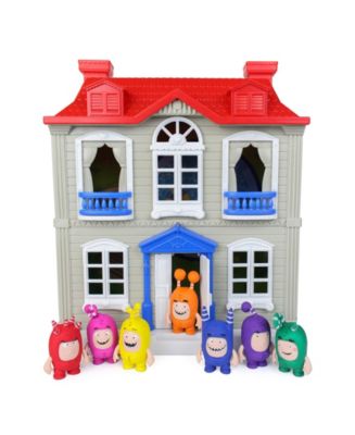 Bullseye Bow ODDBODS 8 Piece House Playset with 7 OddBod Figures - Macy's