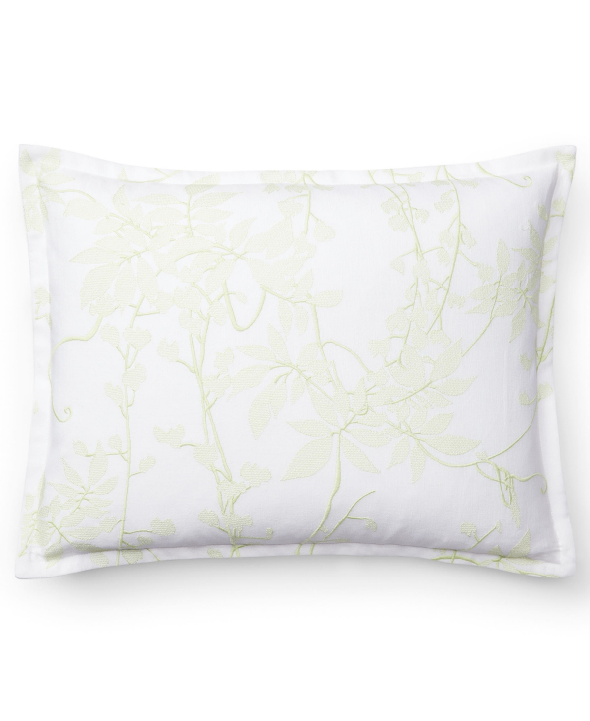 Lauren Ralph Lauren Eden Botanical Embroidered Decorative Pillow, 12" x 16" Bedding