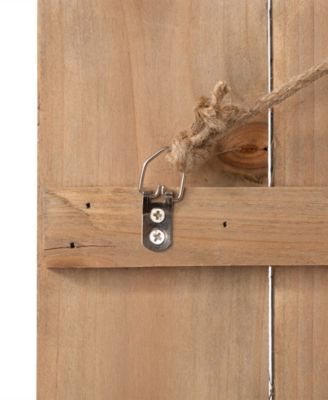 18"H Easter Wooden Bunny Wall Decor