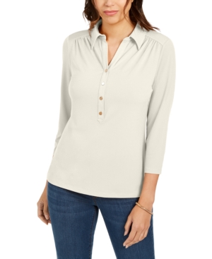 Charter Club Knit Polo Shirt Created for Macy's