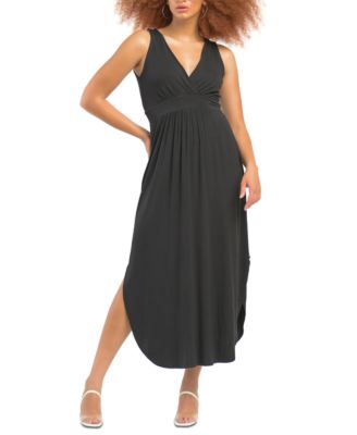 Black Tape - Drapey Knit Maxi Dress