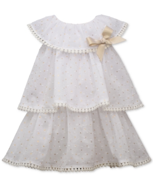 Bonnie Baby Baby Girls Tiered Dress