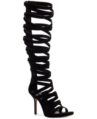 low gladiator heels