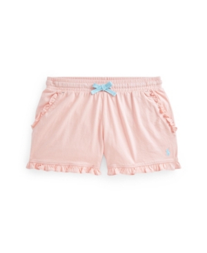 Big Girls Ruffled Jersey Shorts