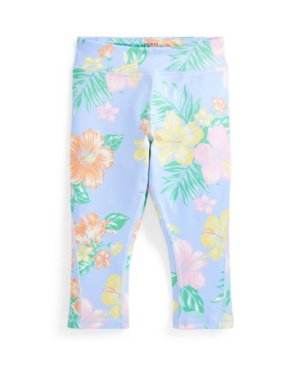 Little Girls Floral Stretch Jersey Legging