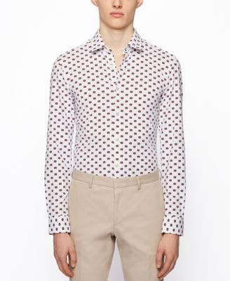 macy's hugo boss men's shirts