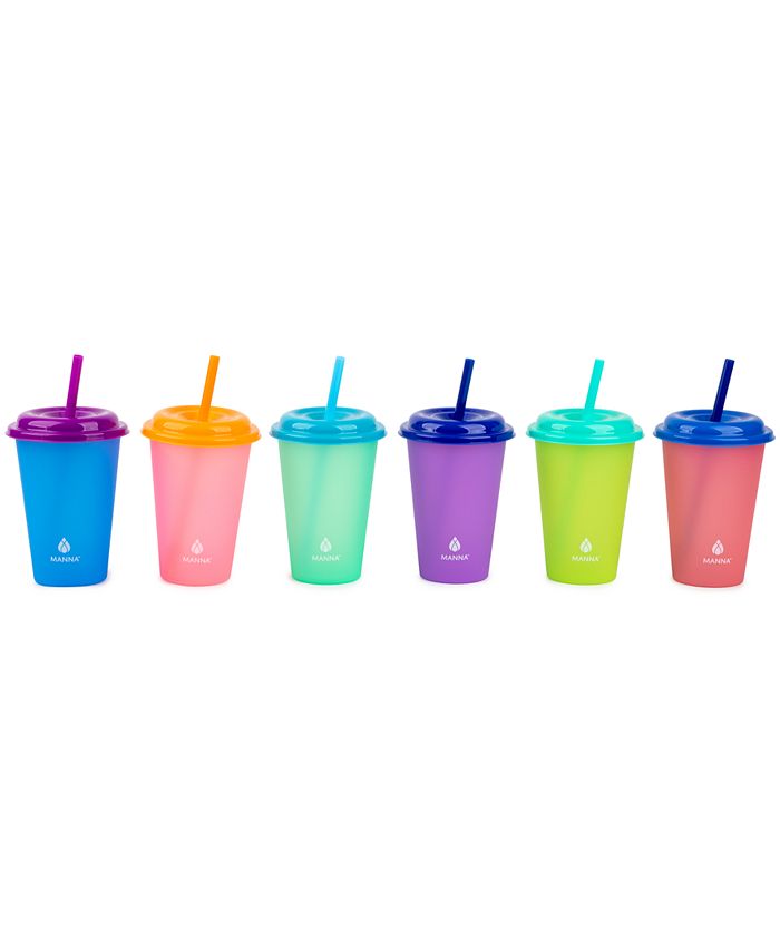 Manna Kids ColdActivated Color Changing 12Oz. Tumblers with Lids