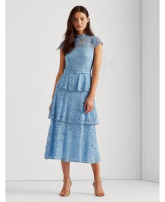 ralph lauren scalloped lace dress Lace Dress