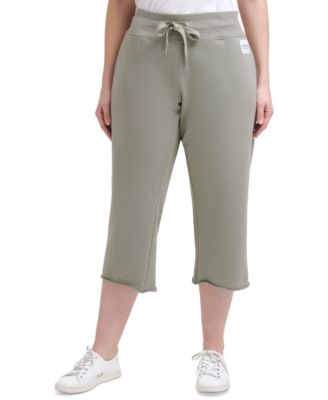 calvin klein performance cropped pants