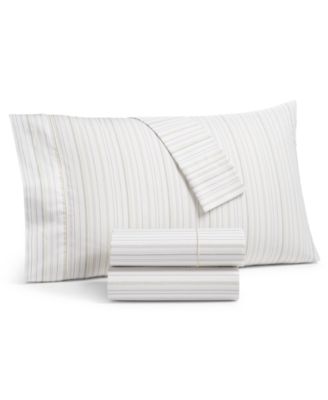 Egyptian Cotton Percale 3-Pc. Sheet Set 